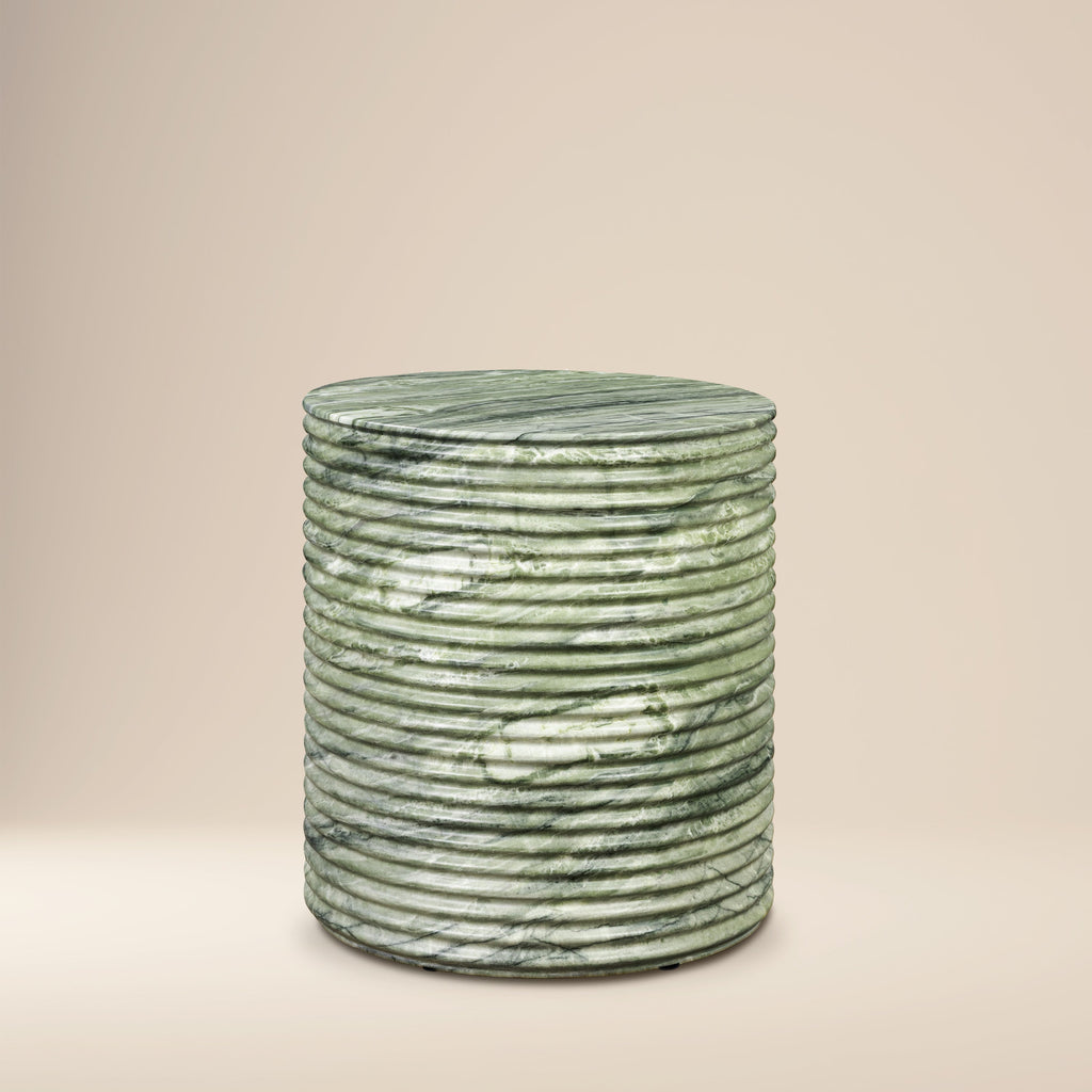 W&F Collection | Riba 16" Side Table (Seaweed Green)