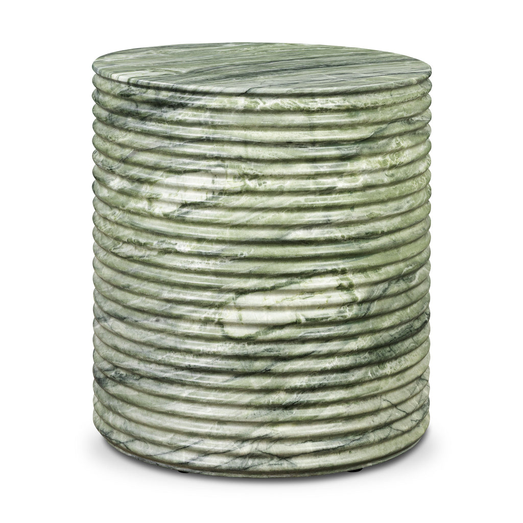 W&F Collection | Riba 16" Side Table (Seaweed Green)