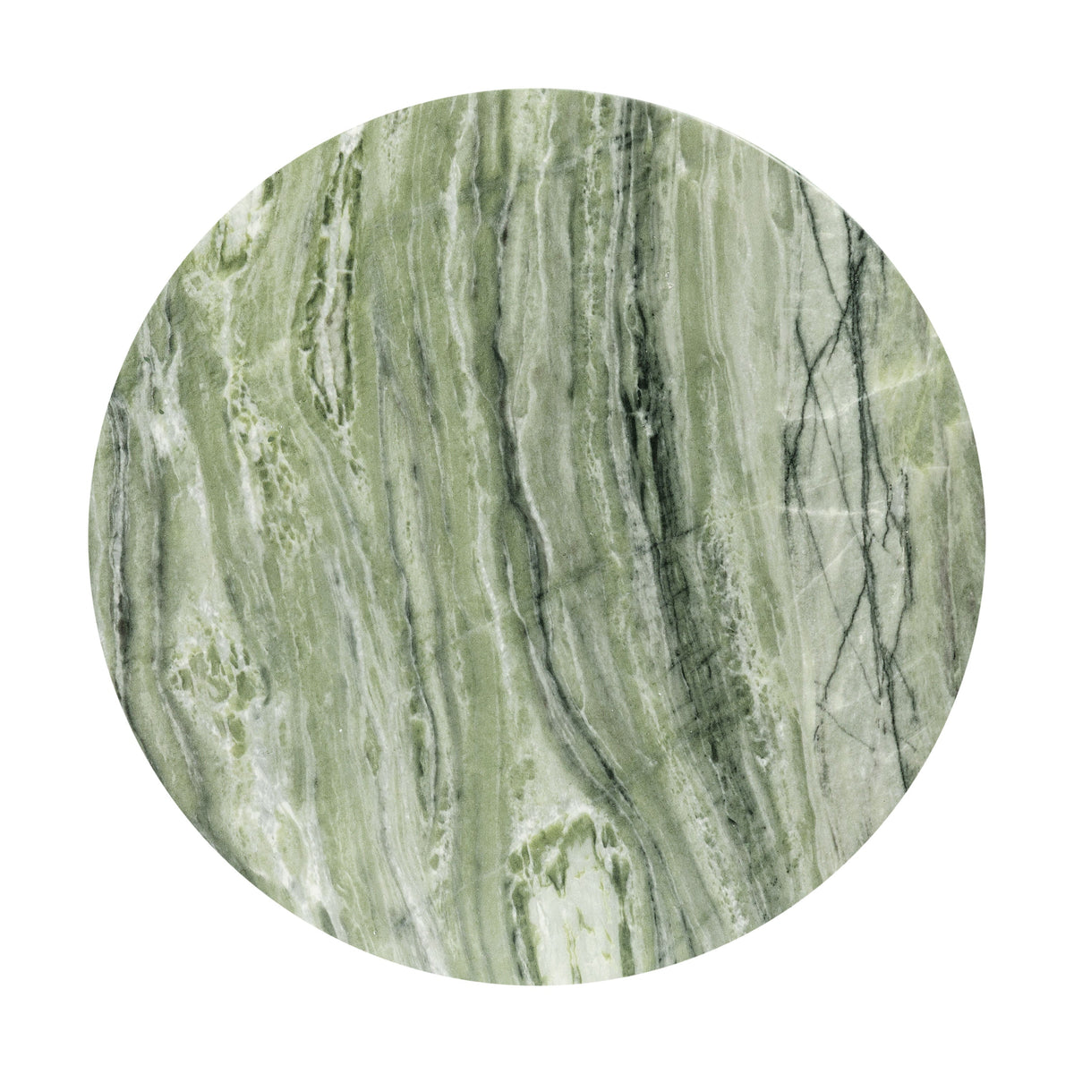 W&F Collection | Riba 16" Side Table (Seaweed Green)