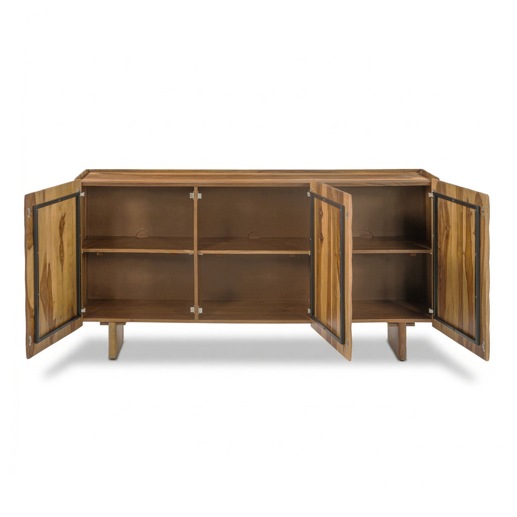 W&F Collection | Kaldo 64" Sideboard (Burnished Brown)