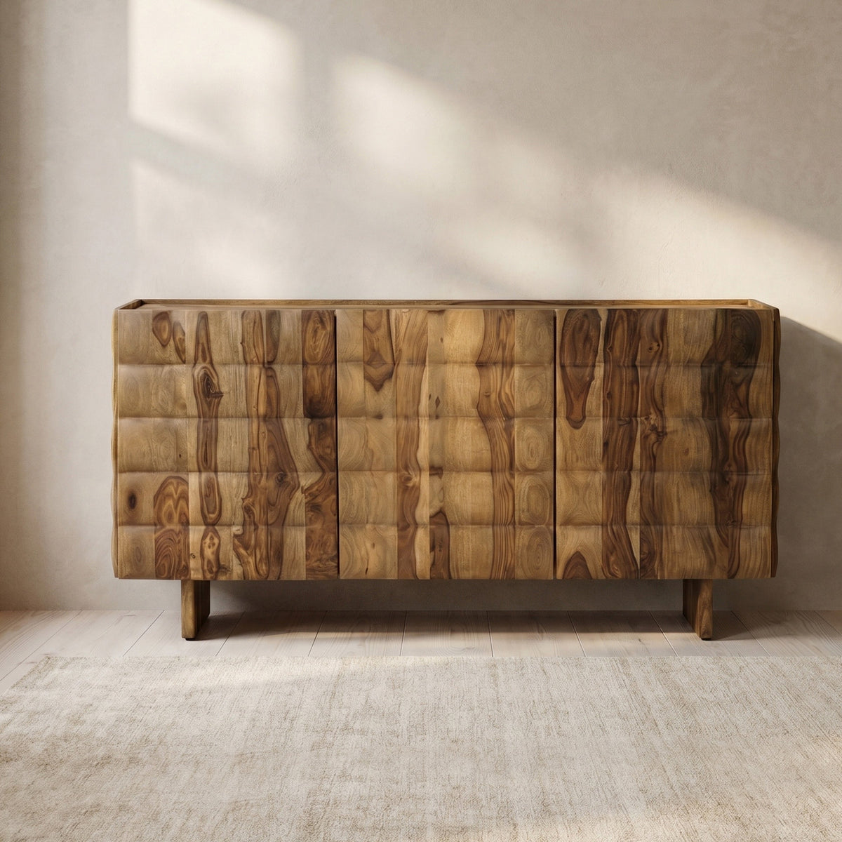 W&F Collection | Kaldo 64" Sideboard (Burnished Brown)