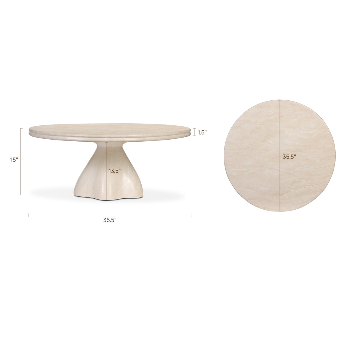 W&F Collection | Caldo Coffee Table (Cliff White)