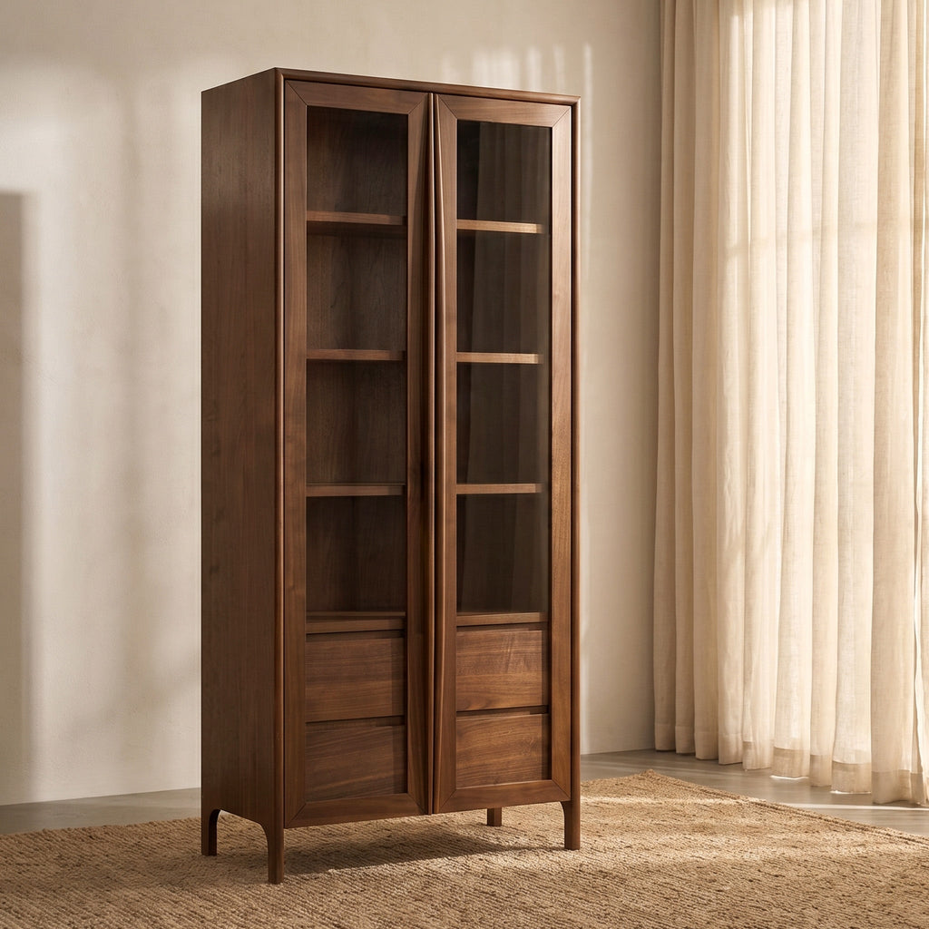W&F Collection | Cura 35.5" Cabinet (Walnut)