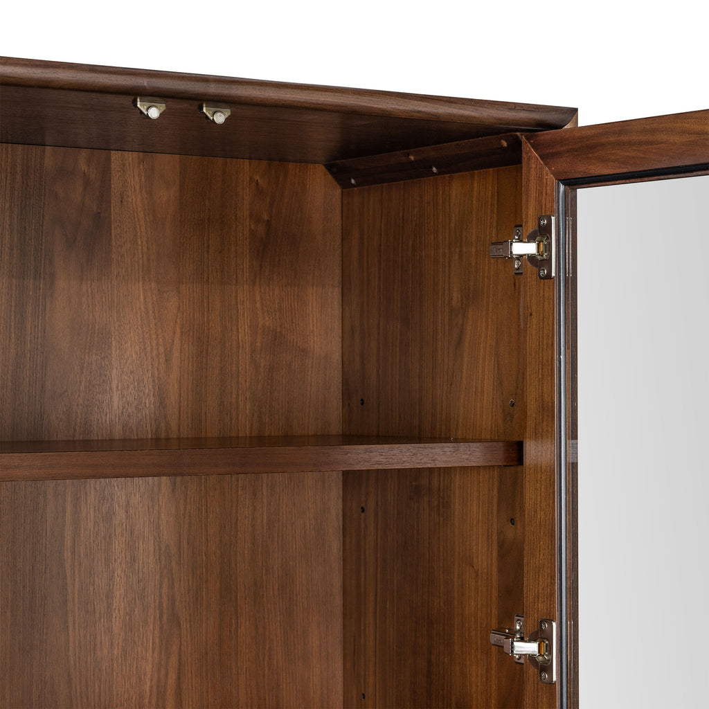 W&F Collection | Cura 35.5" Cabinet (Walnut)