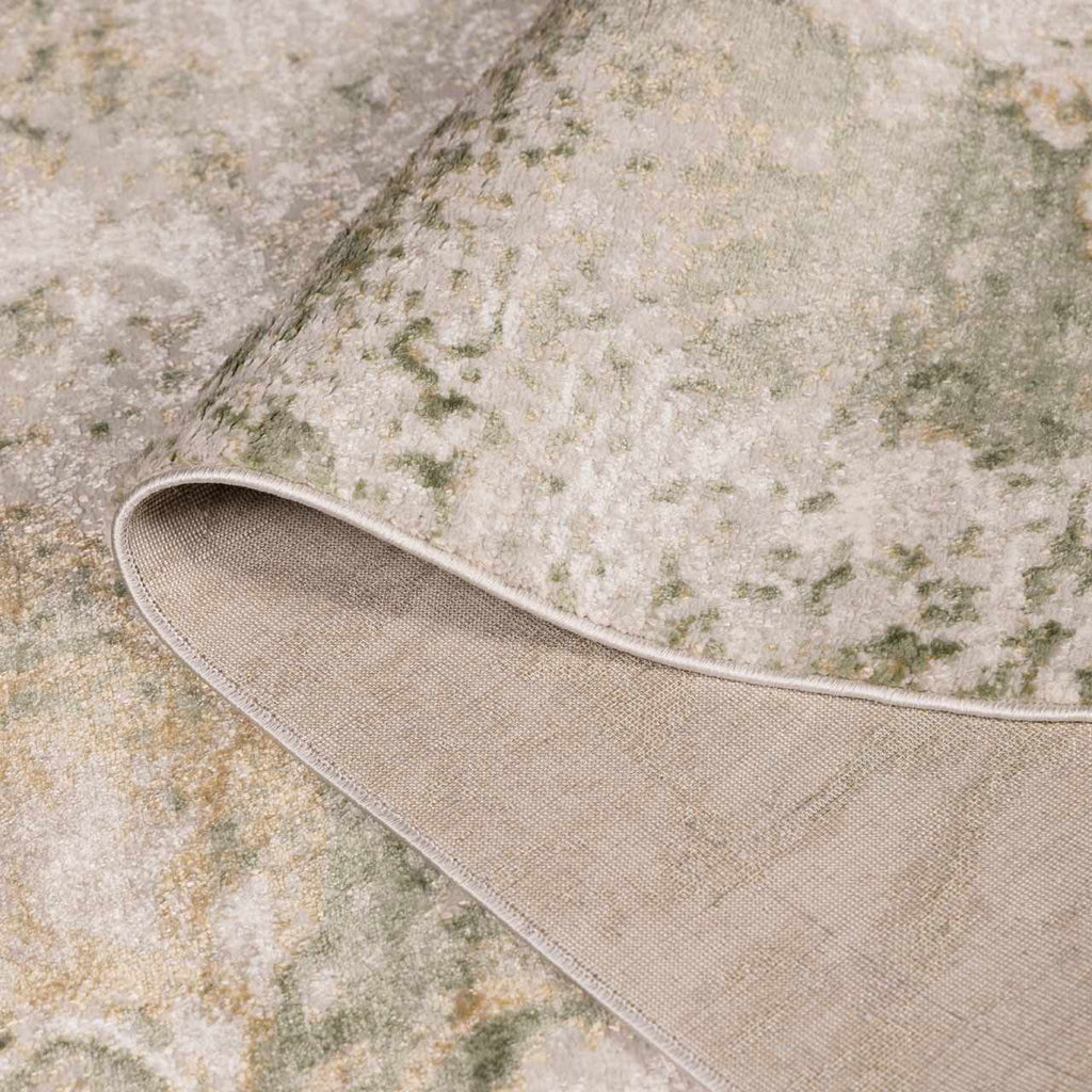 W&F Collection | Lively Marble Green Area Rug