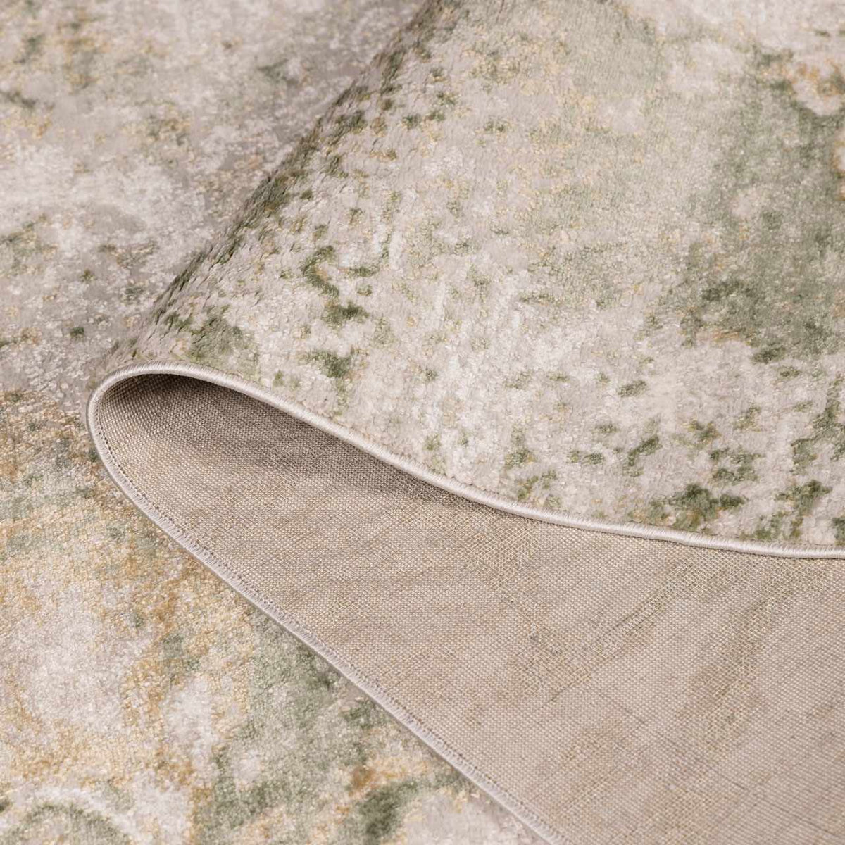 W&F Collection | Lively Marble Green Area Rug