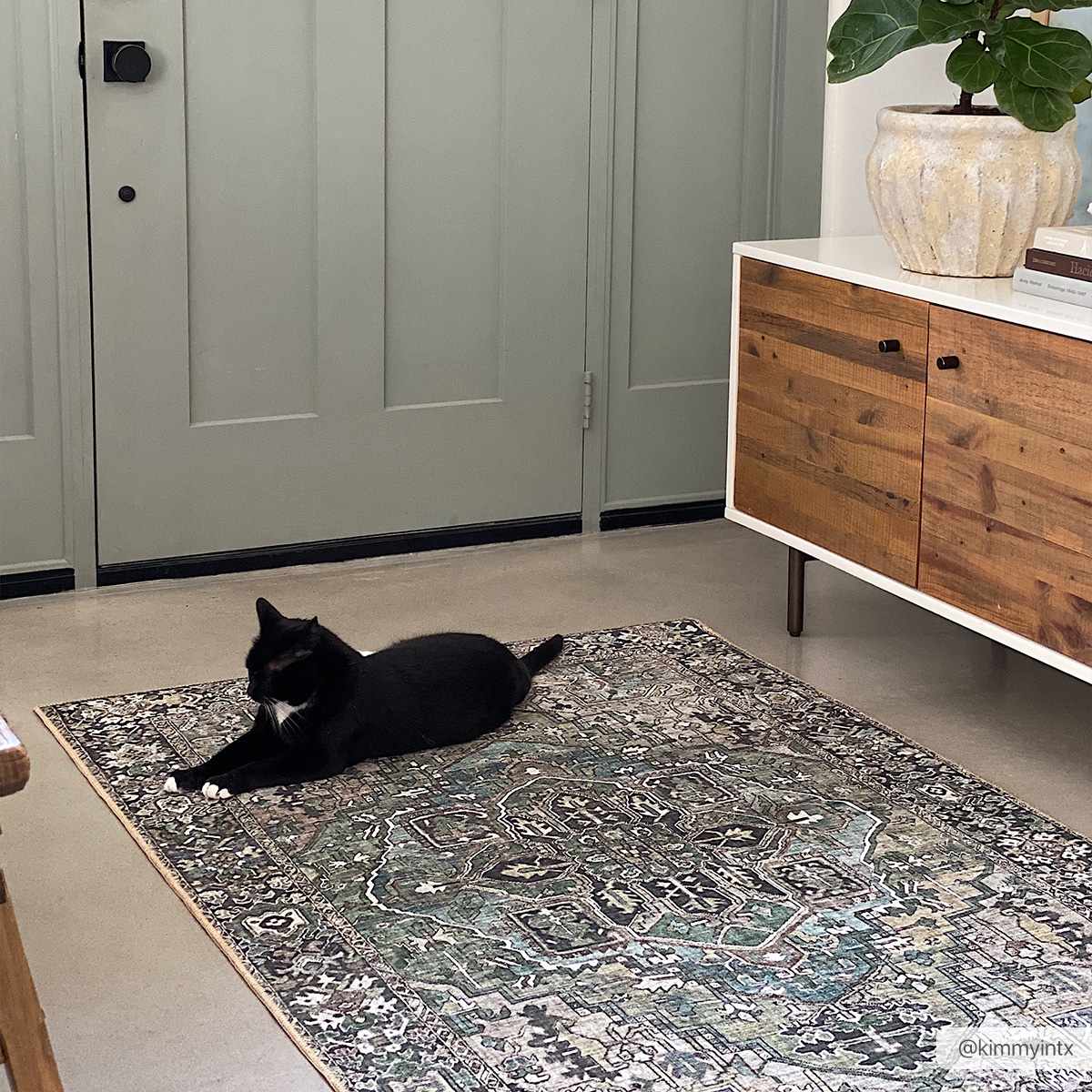 W&F Collection | Neyland Sage Green Area Rug