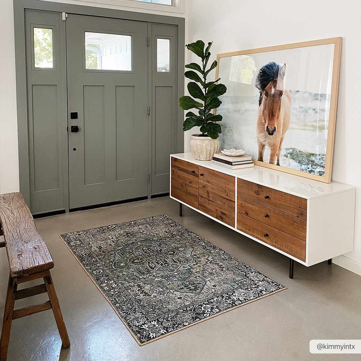W&F Collection | Neyland Sage Green Area Rug