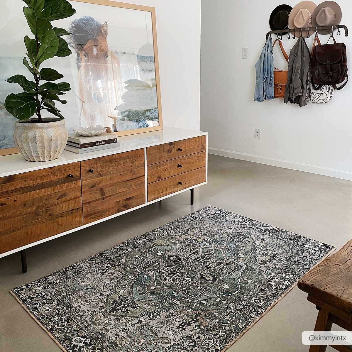 W&F Collection | Neyland Sage Green Area Rug