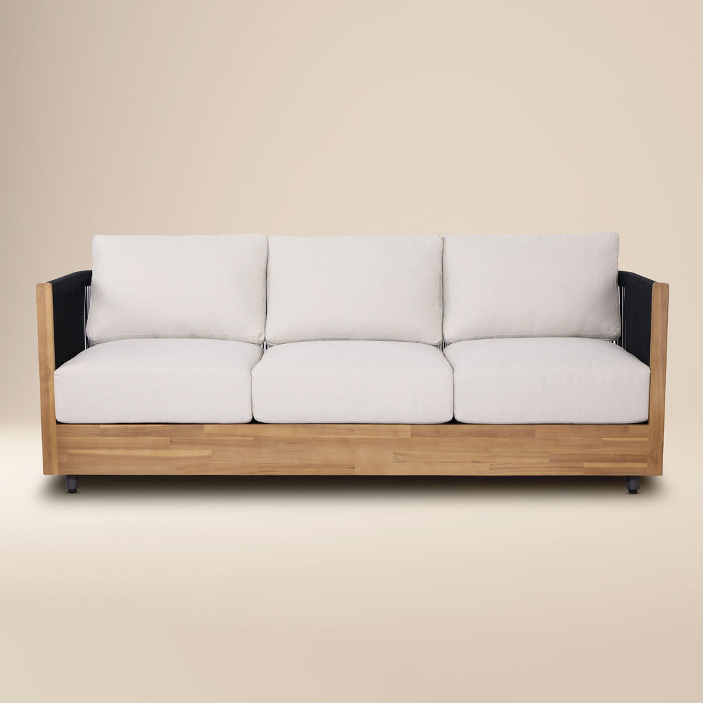 W&F Collection | Lucca 81" Outdoor Sofa (Sand)