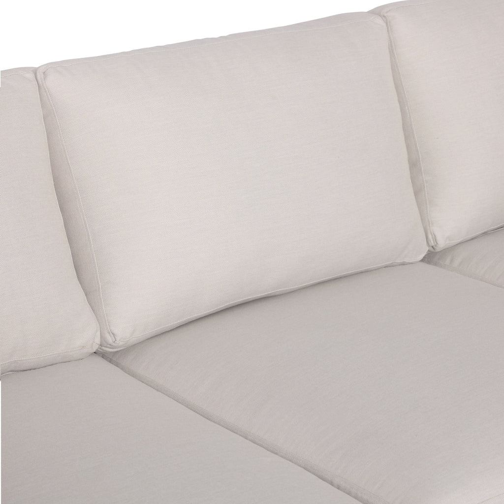 W&F Collection | Lucca 81" Outdoor Sofa (Sand)