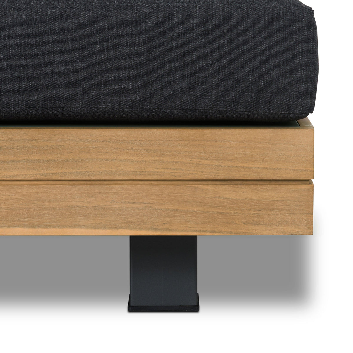 W&F Collection | Celenza Outdoor Loveseat (50") (Heathered Grey)