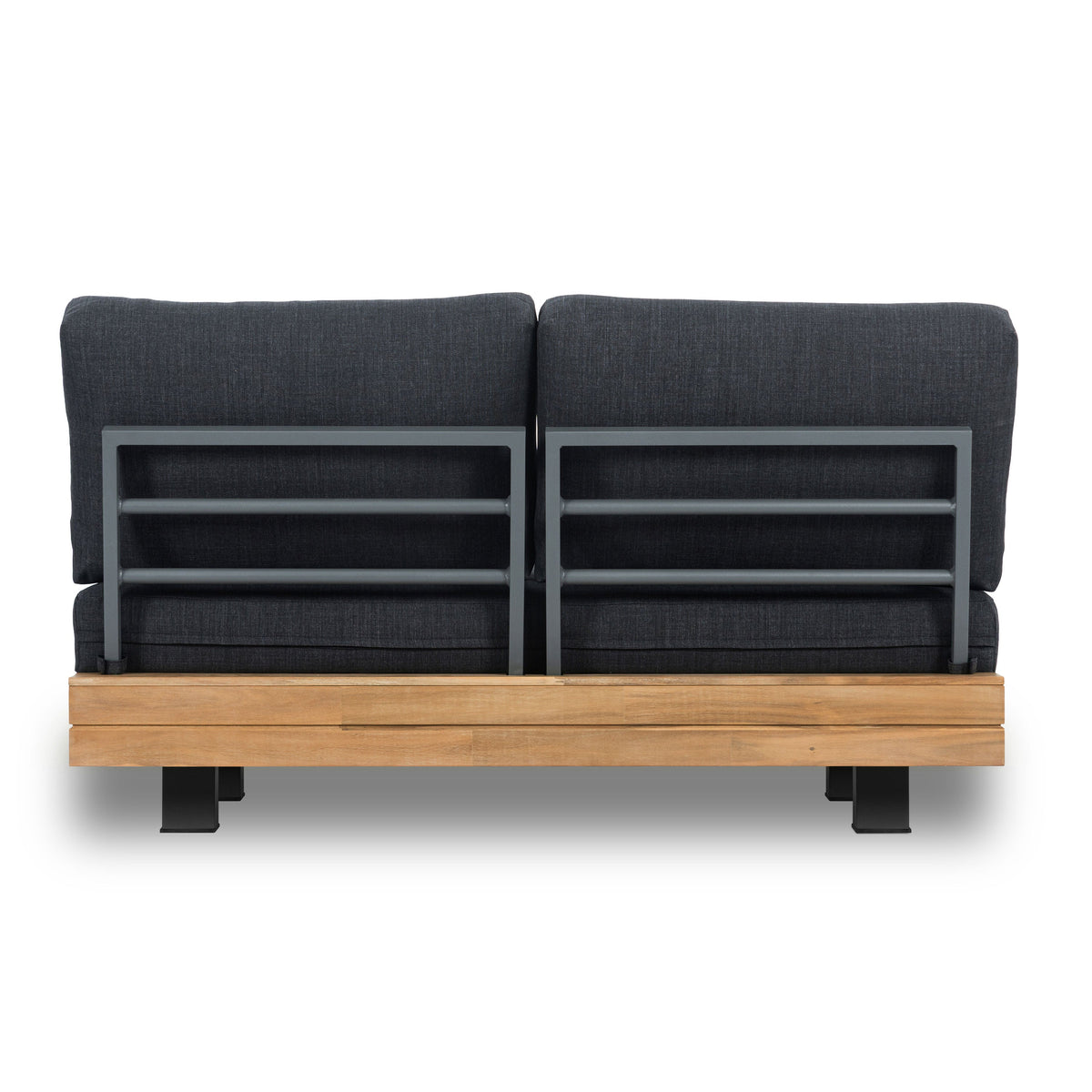 W&F Collection | Celenza Outdoor Loveseat (50") (Heathered Grey)