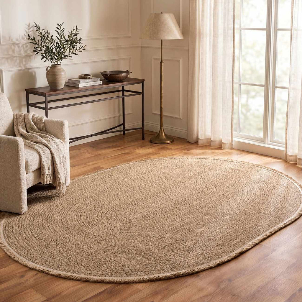 W&F Collection | Fumiya Faux Jute Area Rug