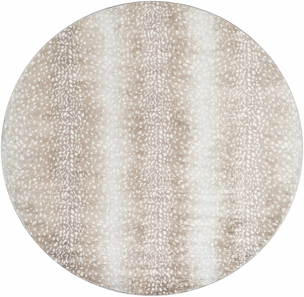 W&F Collection | Pointblank Tan Leopard Print Rug