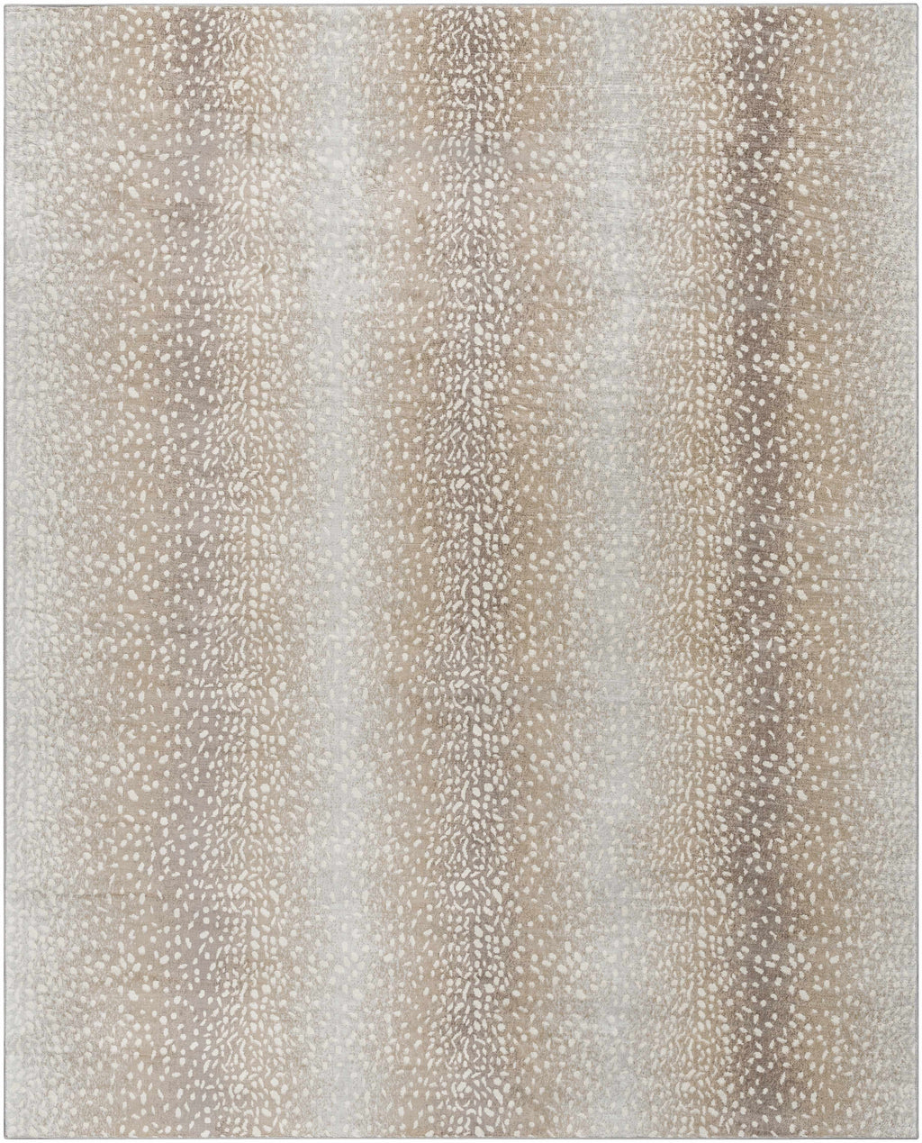 W&F Collection | Pointblank Tan Leopard Print Rug