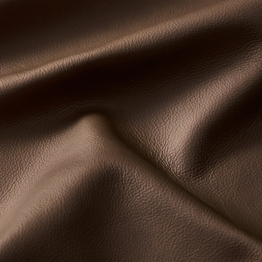 W&F Collection | Lapua 55" Leather Bench (Cocoa Brown)