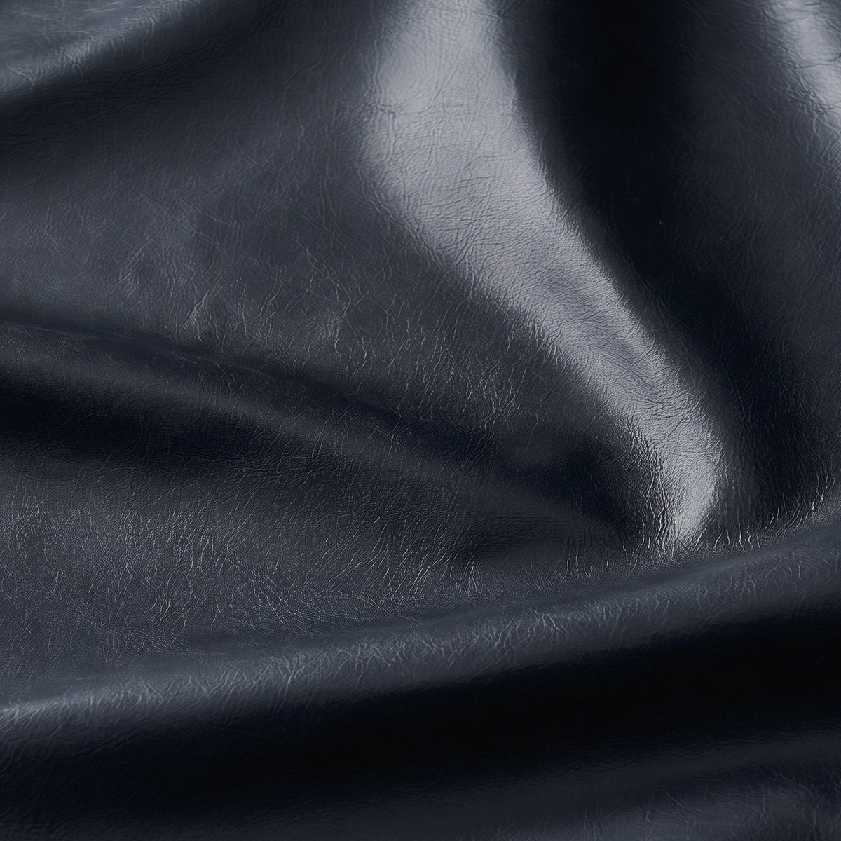 W&F Collection | Essex 89" Leather Sofa (Deepsky Blue)