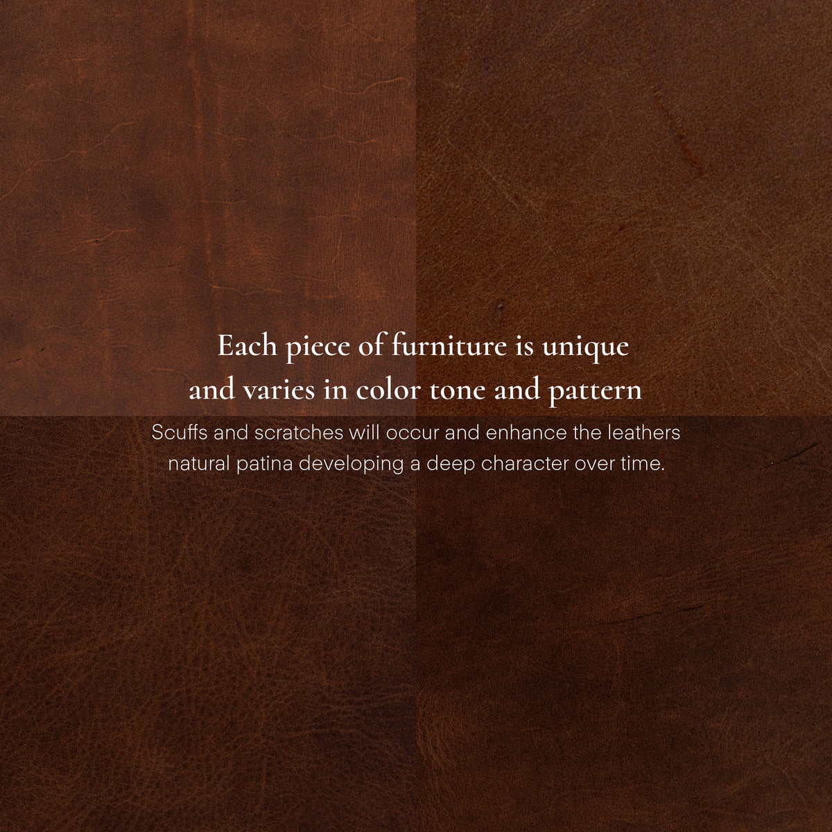 W&F Collection | Lyon 87.4" Leather Sofa (Oscuro Brown)