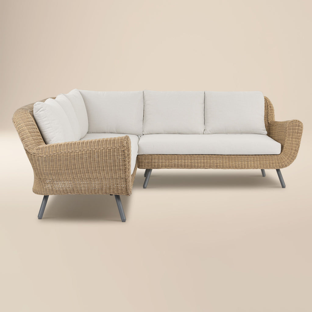 W&F Collection | Elba Outdoor Corner Sectional (Sand)
