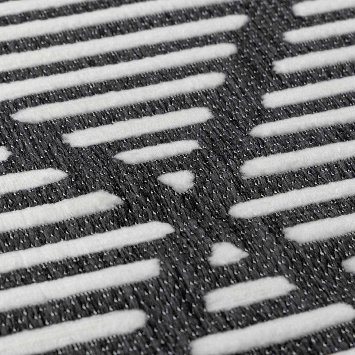 W&F Collection | Anah 3D Black Outdoor Rug
