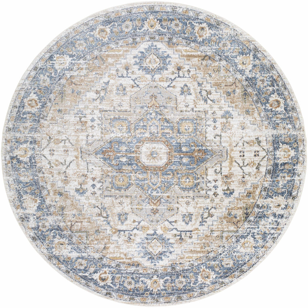 W&F Collection | Ezri Cream Washable Area Rug