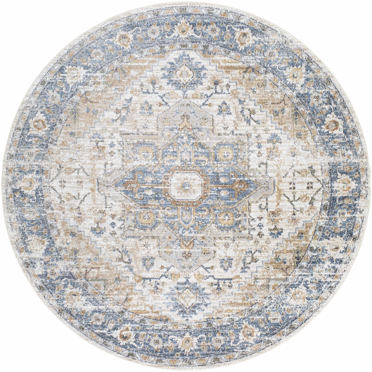W&F Collection | Ezri Cream Washable Area Rug