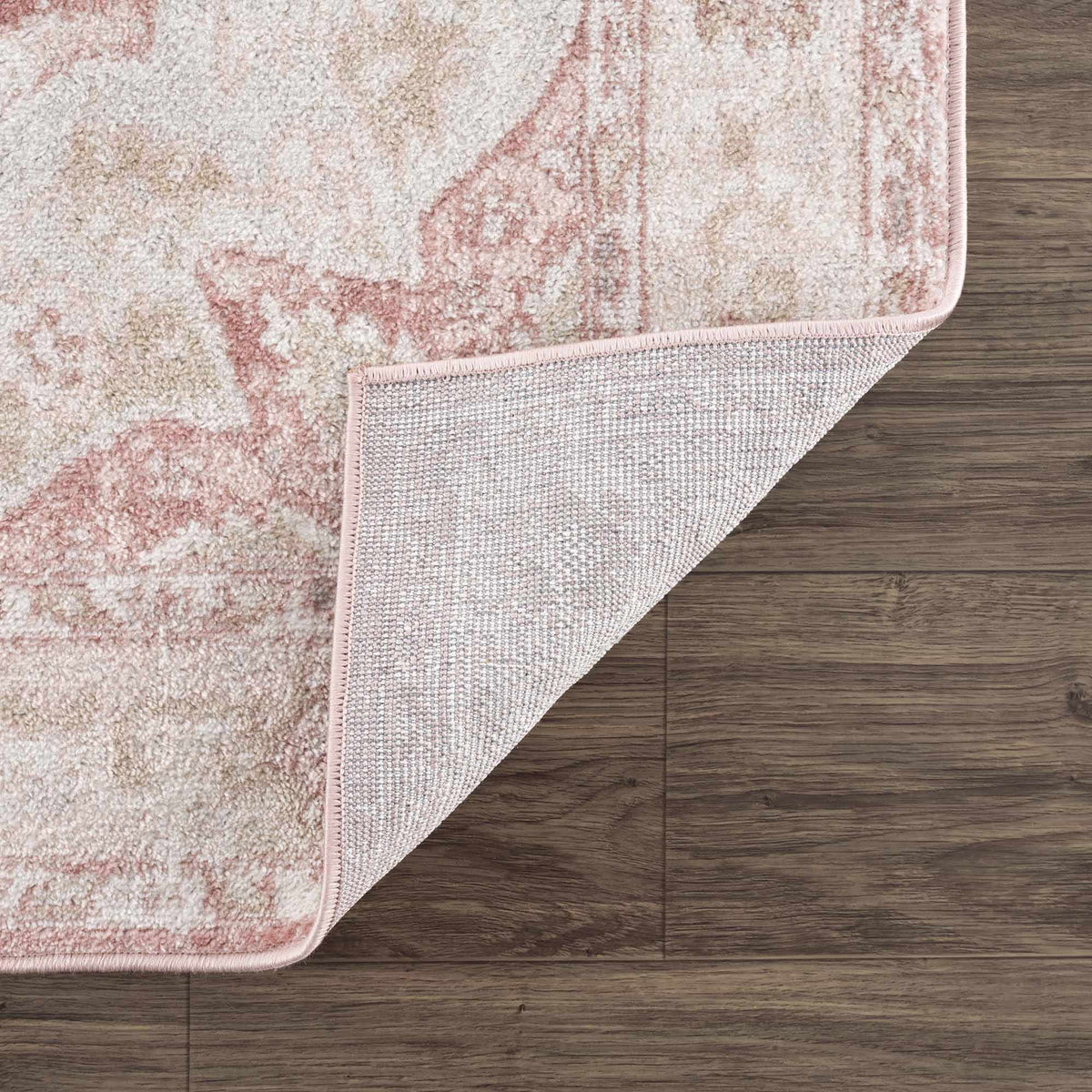 W&F Collection | Kandos Blush & Light Pink Area Rug