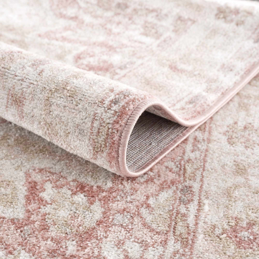 W&F Collection | Kandos Blush & Light Pink Area Rug