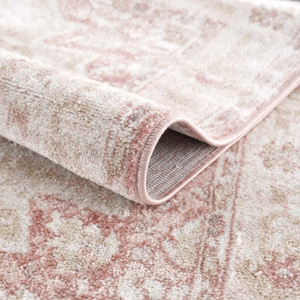 W&F Collection | Kandos Blush & Light Pink Area Rug