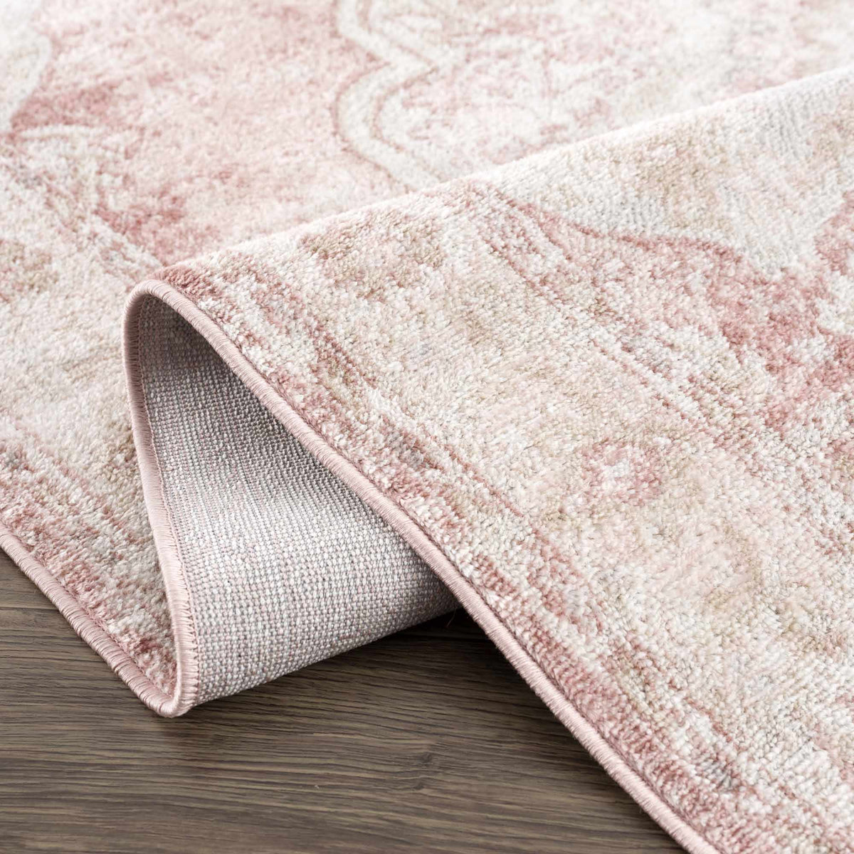 W&F Collection | Kandos Blush & Light Pink Area Rug