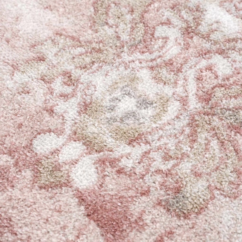 W&F Collection | Kandos Blush & Light Pink Area Rug