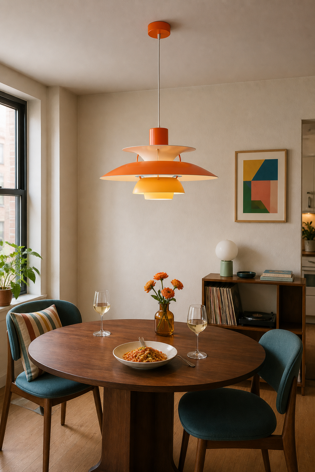 W&F Collection | Colorful Layered Metal P5 Pendant Light