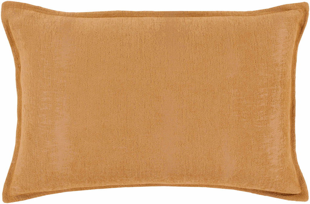 W&F Collection | Chunky Burnt Orange Square Throw Pillow