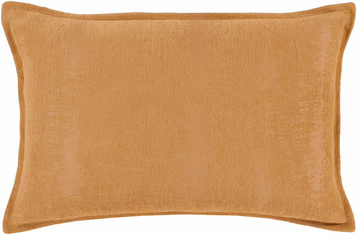 W&F Collection | Chunky Burnt Orange Square Throw Pillow