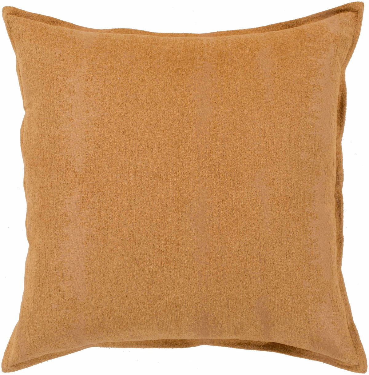 W&F Collection | Chunky Burnt Orange Square Throw Pillow