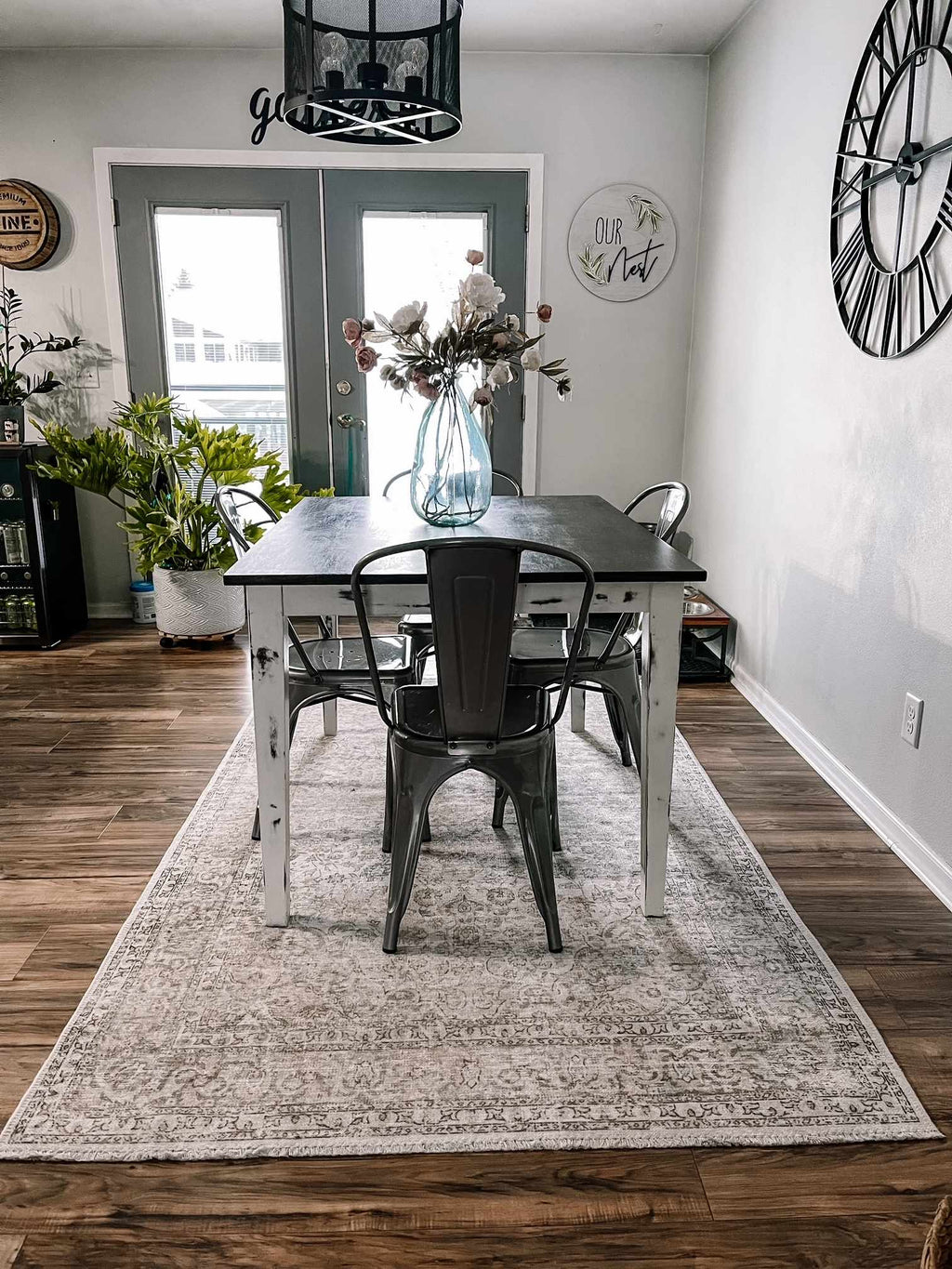 W&F Collection | Cream Holi-2301 Washable Area Rug