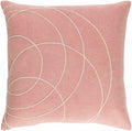 W&F Collection | Glenorchy Blush Pink Swirl Accent Pillow
