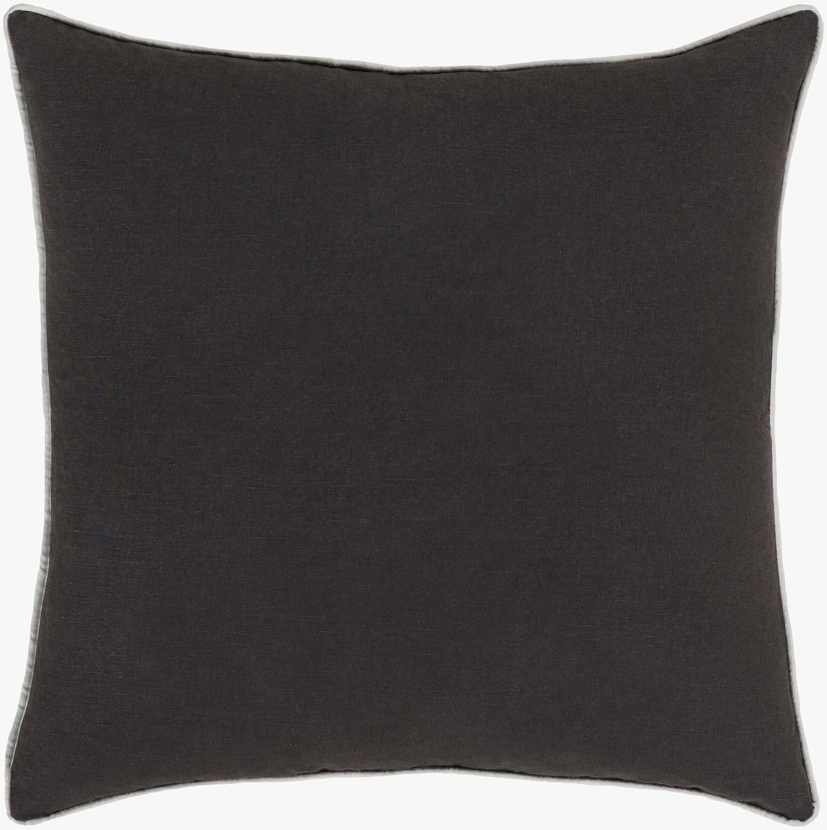 W&F Collection | Montmorency Black Floral Elegance Throw Pillow