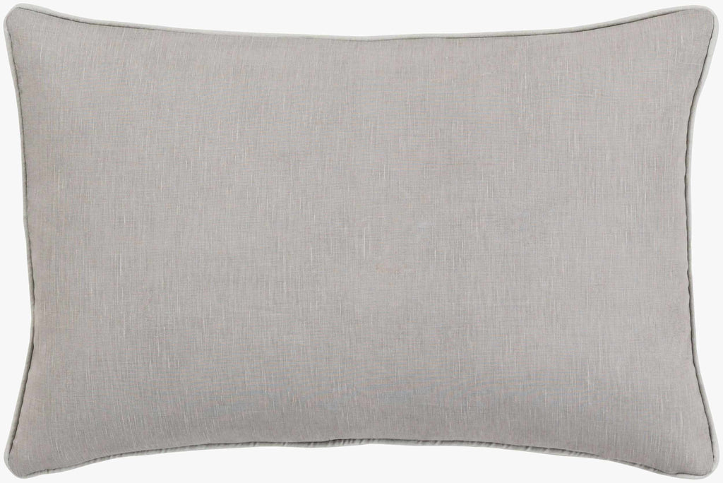 W&F Collection | Cookley Gray Floral Throw Pillow