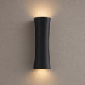 W&F Collection | Black Hourglass Up/Down LED Wall Sconce