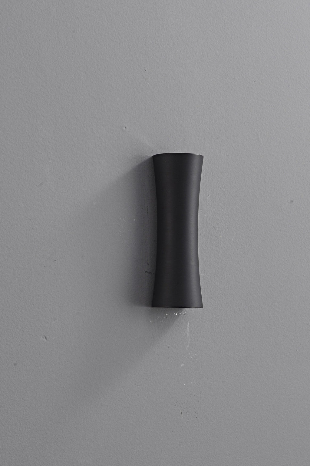 W&F Collection | Black Hourglass Up/Down LED Wall Sconce