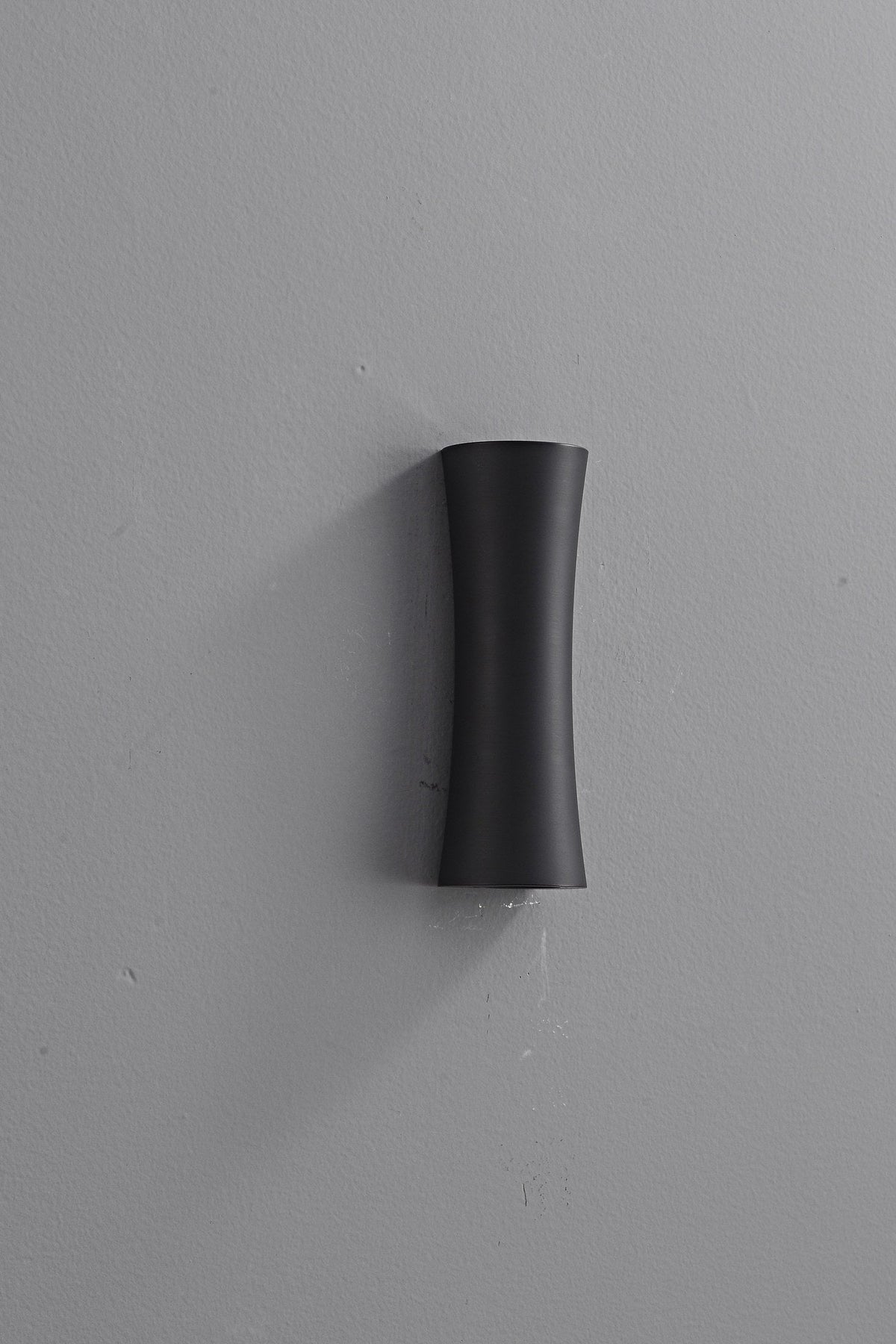 W&F Collection | Black Hourglass Up/Down LED Wall Sconce