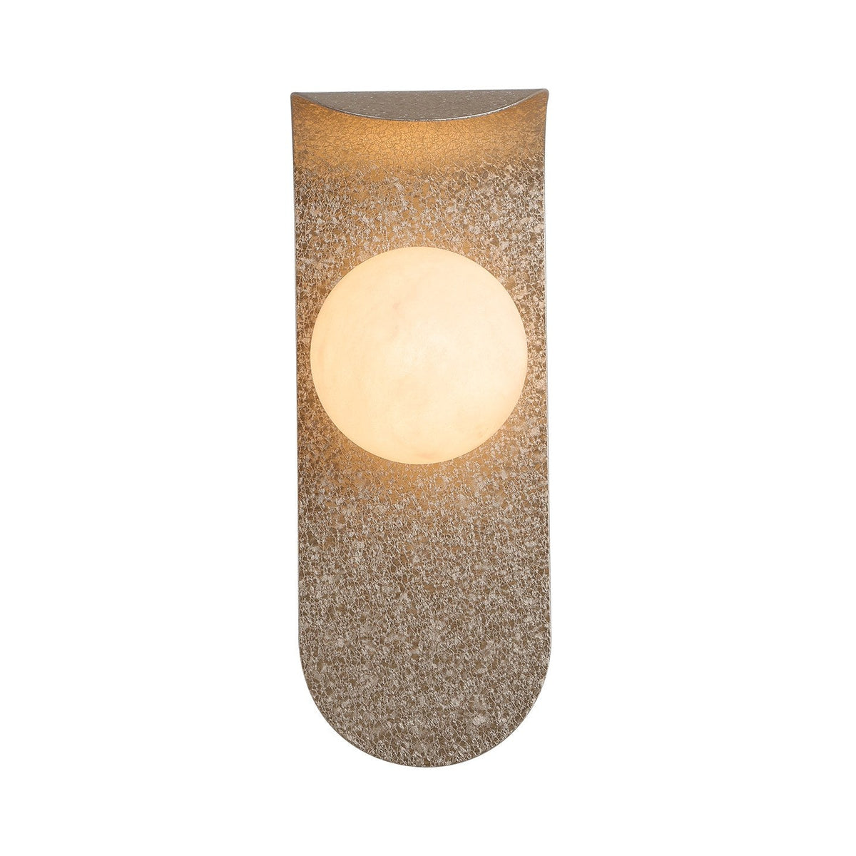 W&F Collection | Crackle Gold Alabaster Wall Sconce