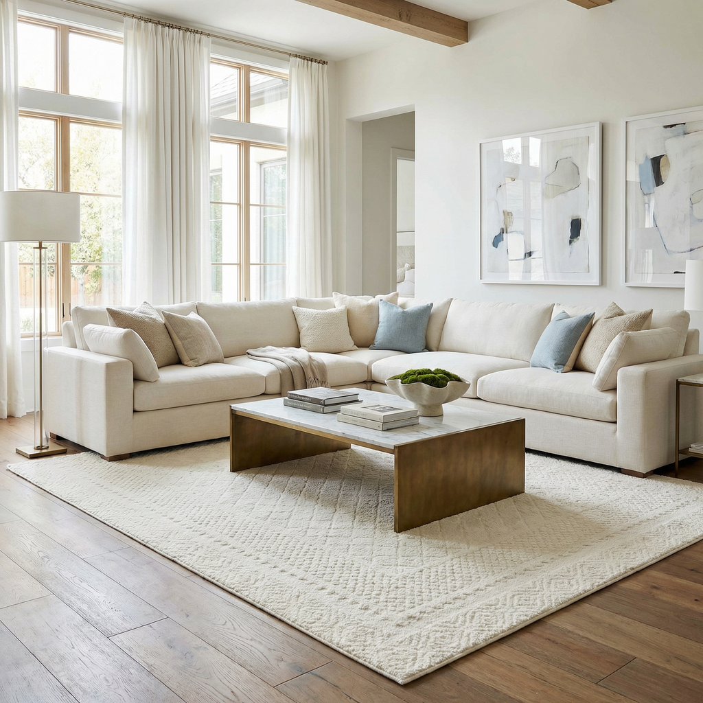 W&F Collection | Julio Ivory Area Rug