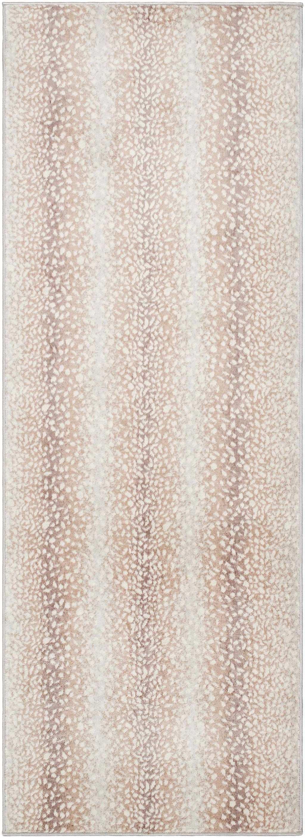 W&F Collection | Pointblank Tan Leopard Print Rug