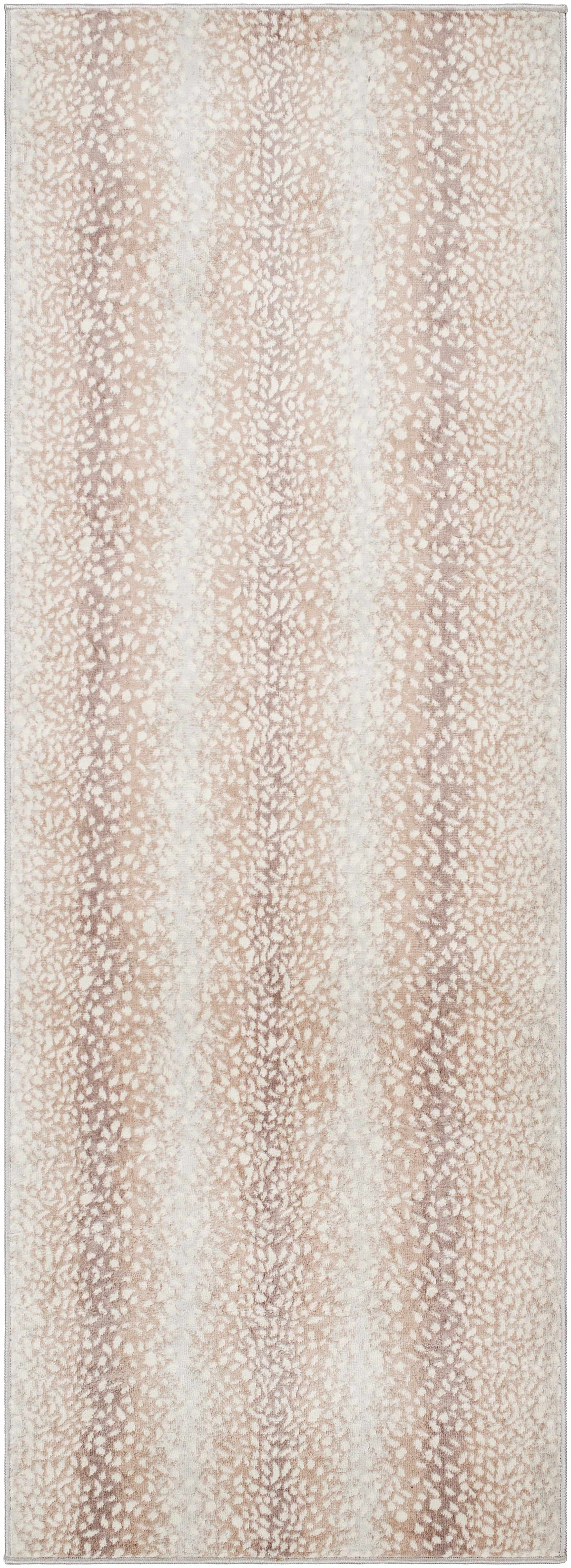 W&F Collection | Pointblank Tan Leopard Print Rug