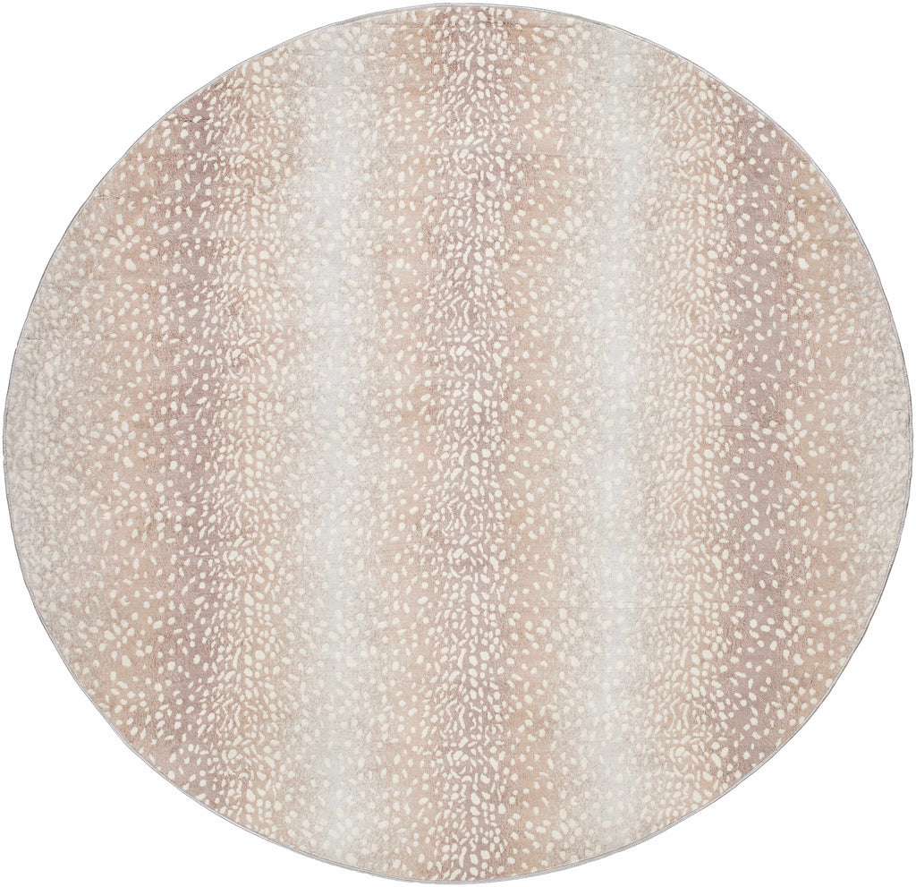 W&F Collection | Pointblank Tan Leopard Print Rug