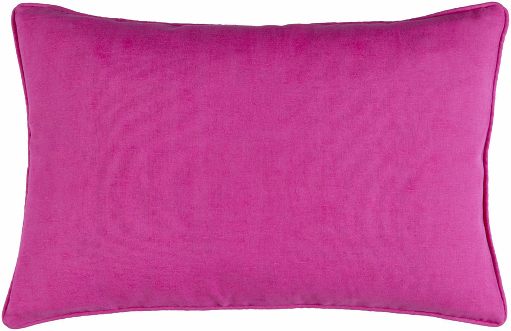 W&F Collection | Redhead Magenta Geometric Pattern Throw Pillow