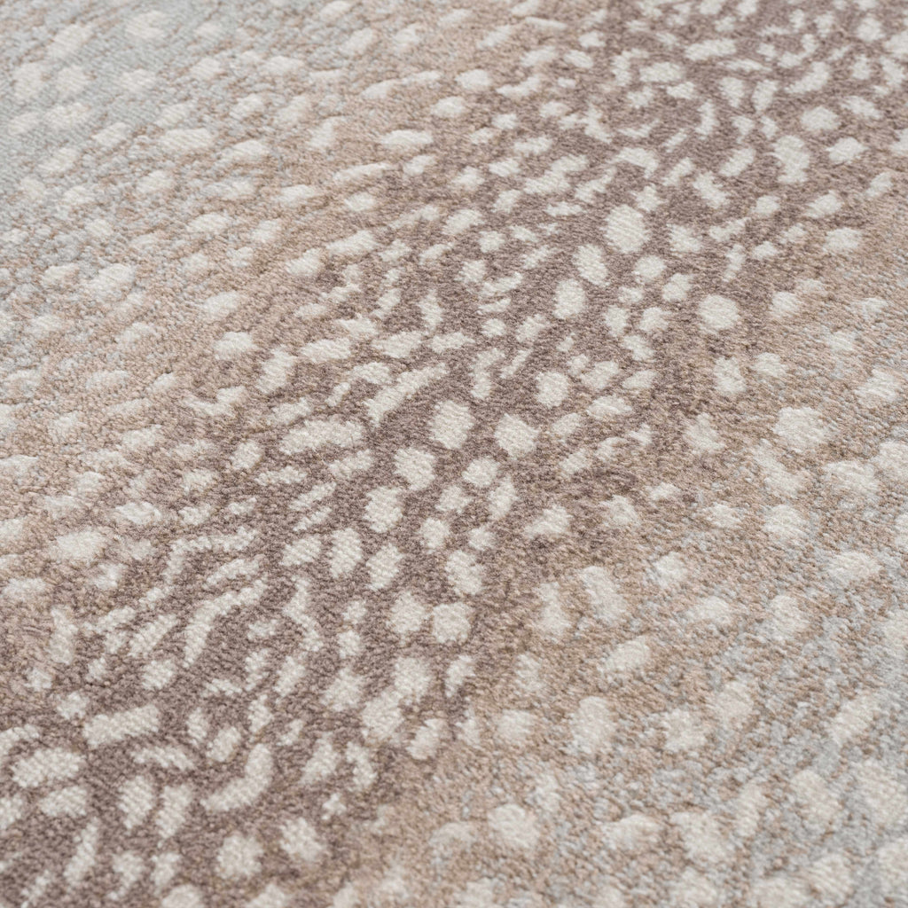 W&F Collection | Pointblank Tan Leopard Print Rug